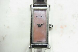 Z282-N30-1450 ◎ GUCCI グッチ 1500L レディース クオーツ 腕時計 現状品①◎