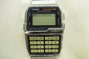 Z235-Y30-804 ◎ CASIO カシオ DBC-810 メンズ クオーツ 腕時計 現状品① ◎