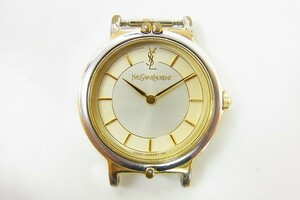 Z142-Y20-2327◎ YSL イヴサンローラン CITIZEN製 2200-228481 レディース クォーツ 腕時計 現状品③◎