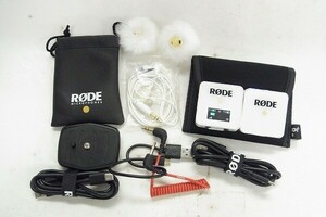 A296-Y25-2388 RODE ロード Wireless GO ホワイト ワイヤレスマイクシステム 現状品①