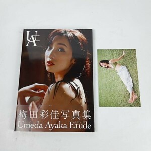 【初版・帯付き】梅田彩佳 セカンド 写真集 Etude 特典 ポストカード