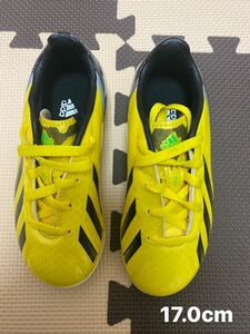 adidas スパイク アディダス サッカー キッズ シューズ 17.0cm 黄色 イエロー