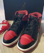 NIKE ナイキ AIRJORDAN 1 エアジョーダン1 ブレッド　送料込！_画像1