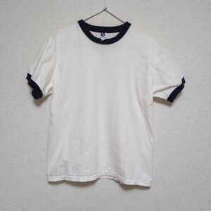 ラッセル　アスレチック　90s リンガーTシャツ