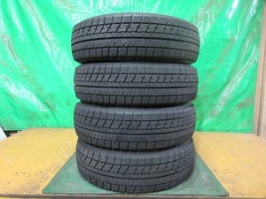 BRIDGESTONE VRX 155/65R14 4本 No.4161上 スタッドレス 冬タイヤ 70％残溝