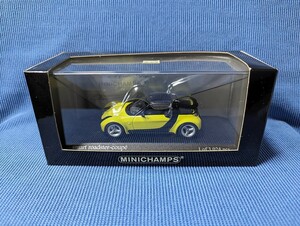 ▼MINICHAMPS/ミニチャンプス 「smart roadster-coupe / スマート ロードスター クーペ」 1of3.024pcs. 1/43