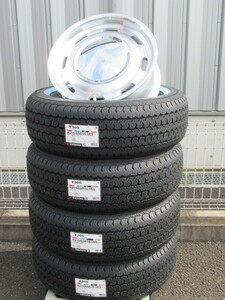 LUGTEC NEOMOON3 16x6.5 +38 6-139.7 フルポリッシュ YOKOHAMA RADIAL360 215/65R16セット 200系ハイエース ホワイトリボン