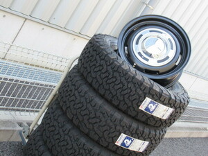 CRIMSON DEAN CROSS COUNTRY 16x6.5 +32 10-114.3/127 マットブラック BF Goodrich KO2 235/70R16 50系RAV4 光岡BUDDY