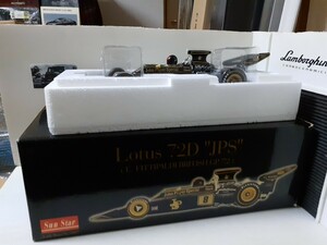 Sun Star 1/18 lotus 72D JPS (E.FITTIPALDI BRITISH GP '72) 未展示品