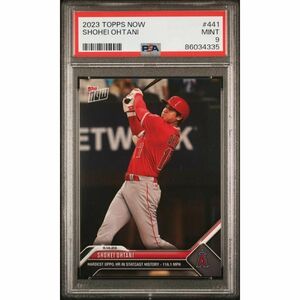 PSA9 大谷翔平 2023 Topps now ♯441