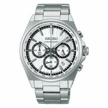 送料無料★特価 新品 SEIKO セイコー正規保証付き★Sシリーズ SBTR031 クオーツ 白文字盤 10気圧防水 メンズ腕時計★プレゼントにも最適_画像1