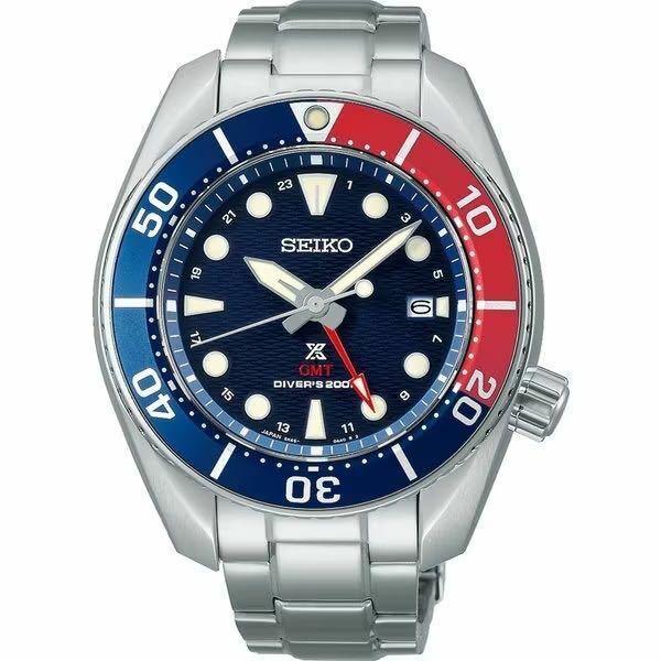 特価 新品 セイコー正規保証付き★SEIKO PROSPEX プロスペックス SBPK005 ダイバーズウォッチ ソーラー GMT ペプシベゼル メンズ腕時計