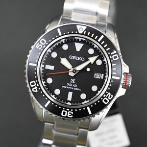 送料無料★特価 新品 SEIKO セイコー正規保証 PROSPEX プロスペックス SBDJ051 黒文字盤 ソーラー腕時計 200m防水 メンズ腕時計