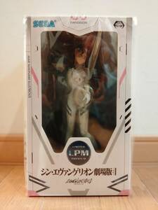 [ unopened ] new Evangelion theater version limited premium figure genuine . wave * Mali * illustration rear sSEGA