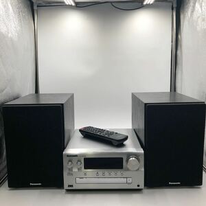 【2023年製美品】Panasonic SA-PMX90 Panasonic SB-PMX70ミニコンポ ステレオシステム オーディオ 音響機材 中古 箱 発泡スチロール付き 