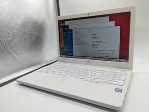 送料無料【第7世代クアッドコアi7+高速SSD512搭載】AH50/B3 Corei7-7700HQ/メモリ8GB/Win10/Office/カメラ/DVD/Bluetooth【訳アリ格安】