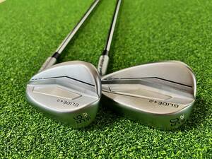 PING ピン GLIDE4.0 50度/12S & 56度/12S NSPRO950GH(R) ウェッジ2本セット（中古）