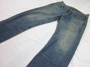 送料無料!!　2006年　雰囲気　アメカジ　Levi's　リーバイス　501　03501-01　裏359　加工　デニム　ジーンズ　インディゴ　31　W約80CM