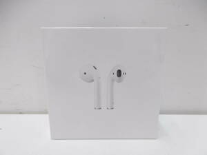 音響祭 未開封品!! 1円スタート!! アップル エアポッズ 第2世代 MV7N2J/A AirPods with Charging Case 第二世代 Apple 未使用品 イヤフォン