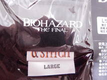 ファッション祭 未開封 フルービー バイオハザード Tシャツ Lサイズ 未使用品 BIOHAZARD THE FINAL 映画 アニメ 長期保管品_画像3