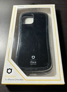 iFace First Class iPhone 12 Pro Max 用ブラック Standard アイフェイス