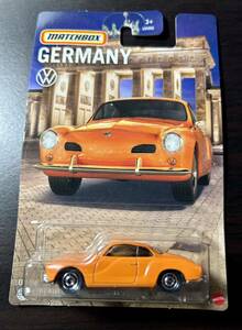 MATCHBOX GERMANY 1962 フォルクスワーゲン カルマン ギア オレンジ VOLKSWAGEN KARMANN GHIA マッチボックス