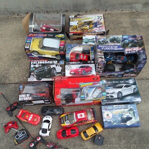  radio-controller radio controlled car Ferrari dirt bru Shinkansen RC Benz Triple Ranger DRONE X PRO new goods contains present condition goods large amount 