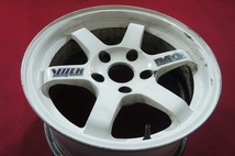 【TE37C】RAYS VOLK Racing レイズ ボルクレーシング 15×8J +27 PCD114.3 5H 2本セット 売切り_画像5