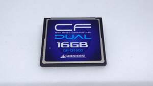 GREEN HOUSE グリーンハウス CF コンパクトフラッシュ 16GB GH-CF 