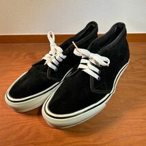 USA vans サイズ 7 1/2 ビンテージ　スエードブラック_画像1