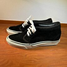 USA vans サイズ 7 1/2 ビンテージ　スエードブラック_画像2