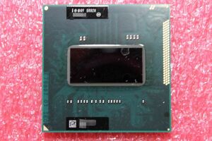 #1055 Intel Core i7-2670QM SR02N (2.2-3.1GHz/ 6M/ FCPGA988) 保証付