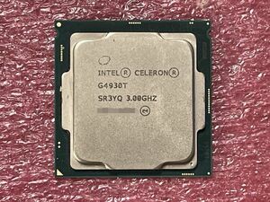 #1333 Intel Celeron G4930T SR3YQ (3.00GHz/ 12MB/ LGA1151) 保証付