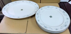 【美品】NORITAKE ノリタケ プレート（皿)4枚セット　洋食器　八王子引き取りOK24253