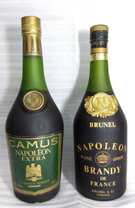 【未開栓】NAPOLEON ２本セット(BRUNEL・CAMUS) 700ml アルコール度数40度　洋酒　ブランデー　八王子引き取りOK24297