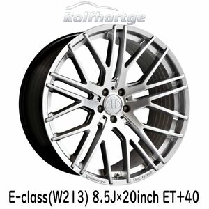 Rolfhartge X10 EVO ホイール 4本セット W213 BENZ Eクラス 20インチ 8.5J 9.5J 1台分 ハイパーシルバー ロルフハルトゲ ベンツ