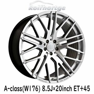 Rolfhartge X10 EVO ホイール 4本セット W176 BENZ Aクラス 20インチ 8.5J 1台分 ハイパーシルバー ロルフハルトゲ ベンツ