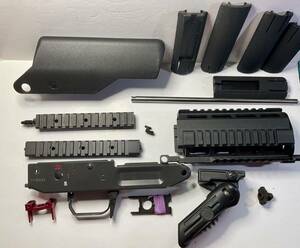 東京マルイ SIG SG552 SEALS 対応　4面レールメタルハンドガード他　ジャンクパーツ色々まとめて