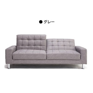  диван-кровать текстильное покрытие 3 местный . диван ткань диван диван простой bed наклонный с ножками серый 