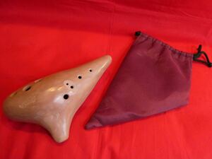 Thousand Leaves Ocarina オカリナ サウザンドリーブス C菅 TC菅？ ソフトケース付 千葉稔 