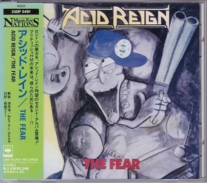 ■CD★アシッド・レイン/The Fear★ACID REIGN★国内盤・帯付■