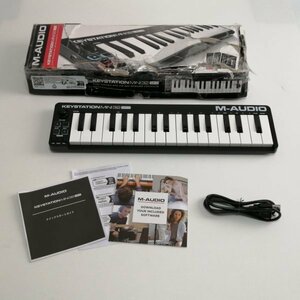 M-AUDIO (エムオーディオ) Keystation Mini32 MK3 PORTABLE MINI USB MIDI KEYBOARD CONTROLLER 32鍵盤【訳あり※動作未確認】19 00226