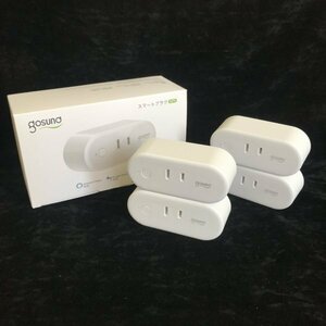 gosund Smart plug WP6 4 piece set Wi-Fi 2.4GHz [PSE Mark equipped ]19 00141