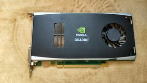 グラフィックスボード NVDIA QuadroFX1800 EQFX1800-768ER 美品 完動品