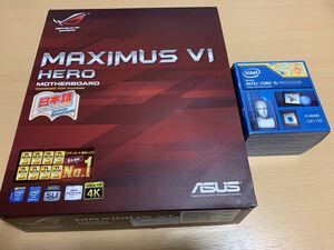 ASUS ROG MAXIMUS VI HERO 動作確認済 Z87