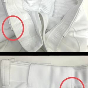 未使用 Oサイズ ミズノ 野球 練習着 ズボン パンツ レギュラー 膝二重 LL XL ホワイト 白 ウェア スポーツ シャツ 上下セット ユニフォームの画像9