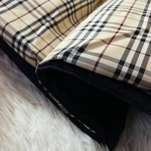 c31定価14万 未使用品級●BURBERRY BLACK LABEL●洒落男の嗜好品●ホワイトグースダウン95%!!ジャケットコート●メンズ　バーバリーコート_画像9