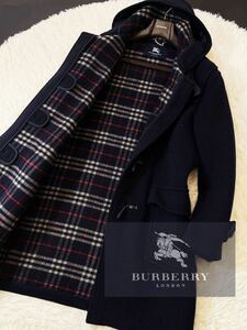 XN16【圧倒的極上の極み!!】 美品●20万●BURBERRY LONDON●speciality duffle!!イギリス製ダッフルコート●メンズ　バーバリー コート 