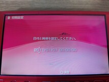 SONY　PSP本体　PSP-3000　ラディアント レッド+ソフト6枚セット/PHANTASY STAR/Confidential Money/ガンダム/ウィニングイレブン/モンハン_画像3