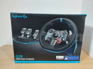 【ジャンク】Logicool ロジクール　PS5.4.3.専用 レーシングコントローラ　DRIVING FORCE　ドライビングフォース　G29